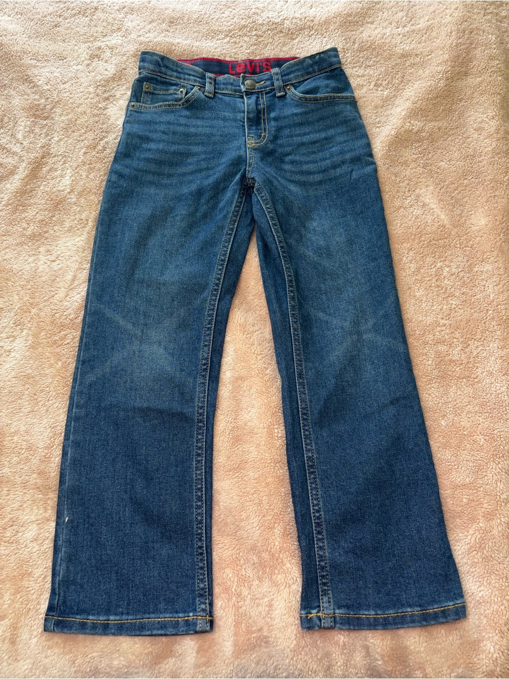 Levi's boy Blue Straight-Leg Jeans size 7